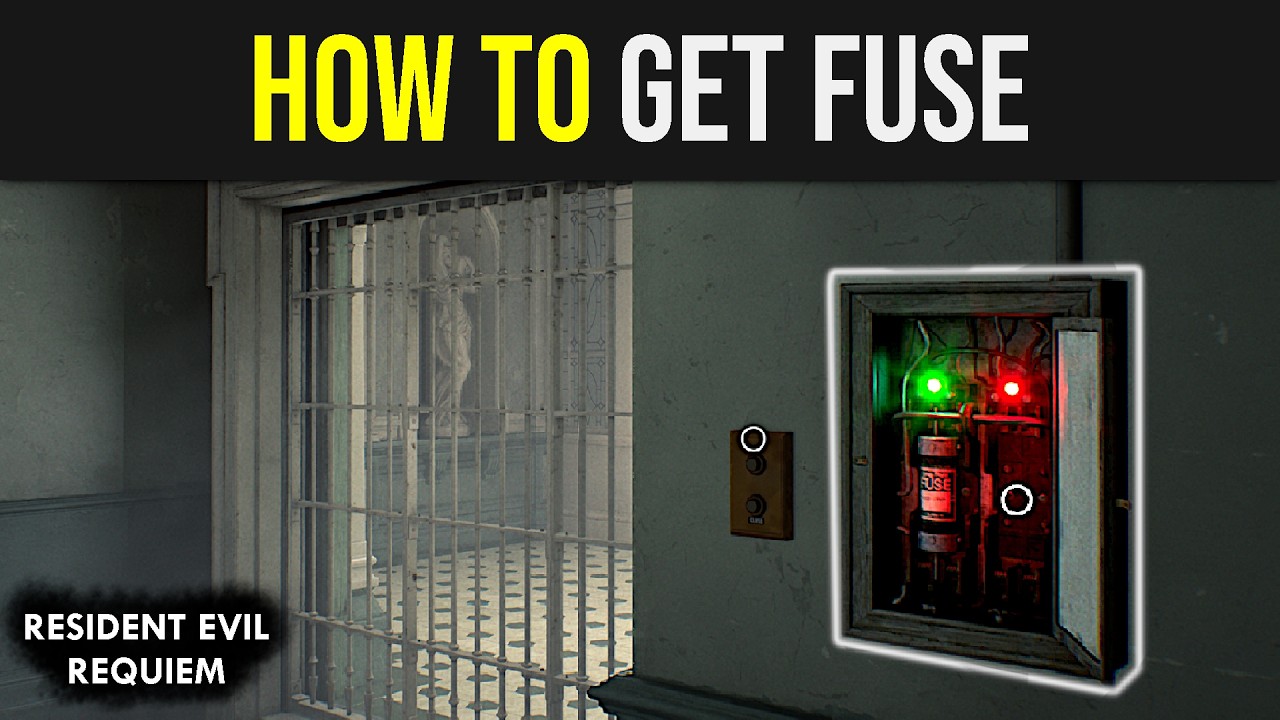 Resident Evil Requiem - How To Get Fuse & Escape Monster (RE9 Guide)