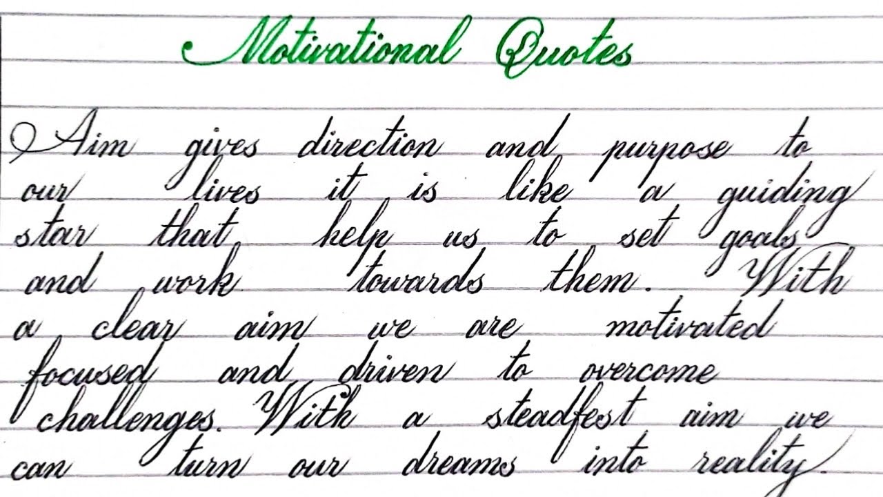 Motivational Quotes. Good handwriting. Handwritten motivational quotes. #motivationalquotes