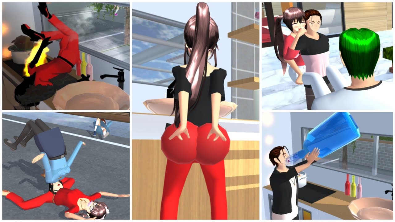 [27]Tổng hợp video Giải trí hài hước mới nhất 🌸SAKURA school simulator Tiểu Linh fl