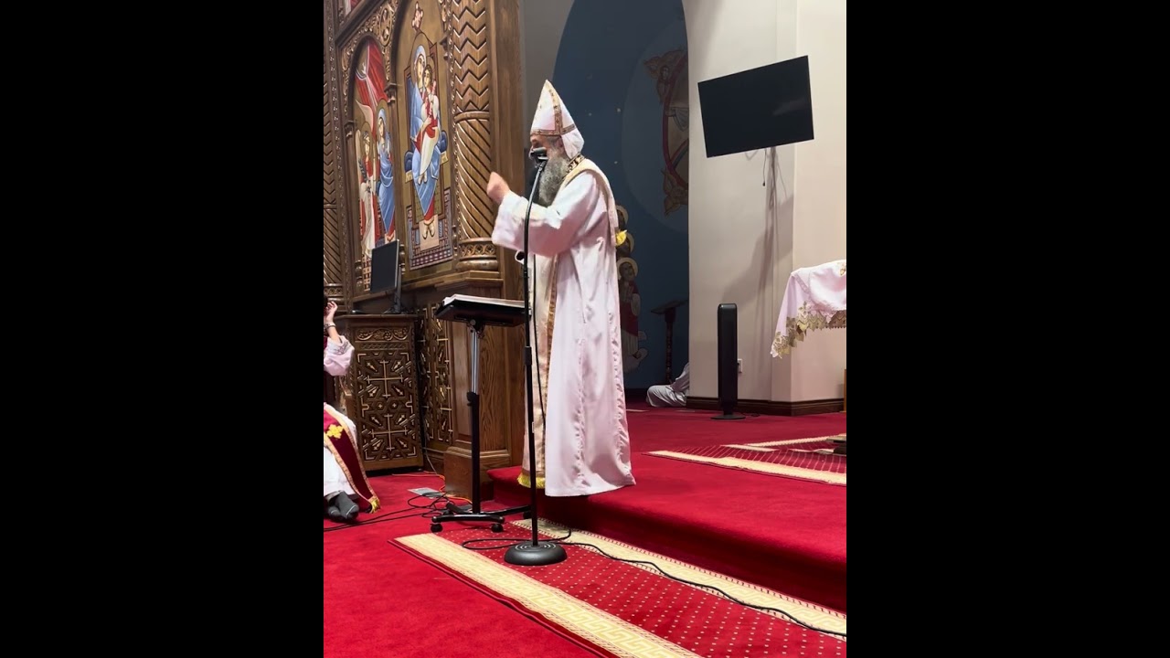 الصليب السرور الموضوع امامه. ابونا ابرام جورجى The cross. Fr. Abraam Georgy