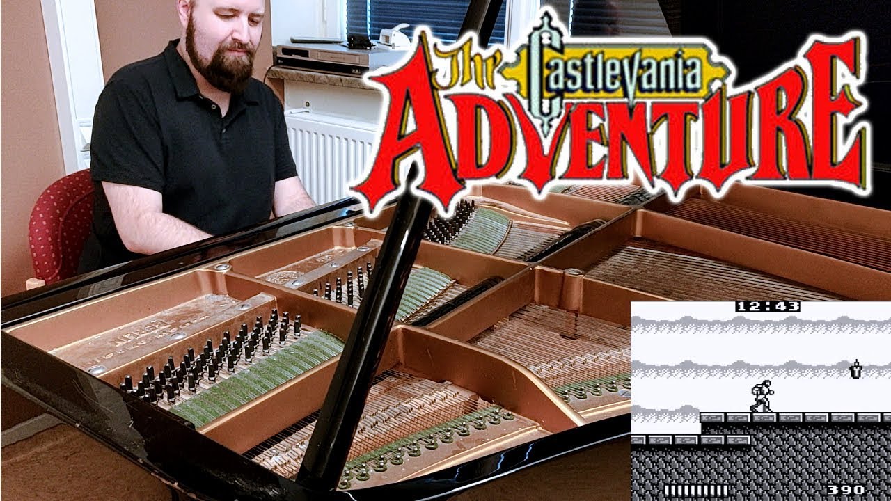 BATTLE OF THE HOLY - CASTLEVANIA ADVENTURE GAME BOY - PIANO