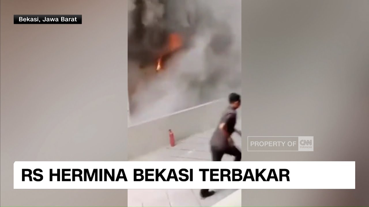 RS Hermina Bekasi Terbakar