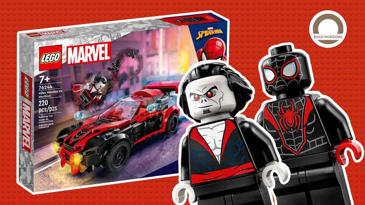 LEGO Marvel 76244 Miles Morales vs Morbius Speed Build &ndash; Morbius First Apperance!