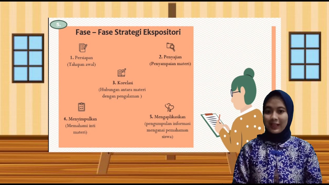 Implementasi strategi ekspositori