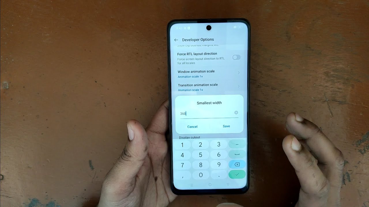Realme 14X 5G DPI Option On (Sensitivity Increase) Freefire BGMI