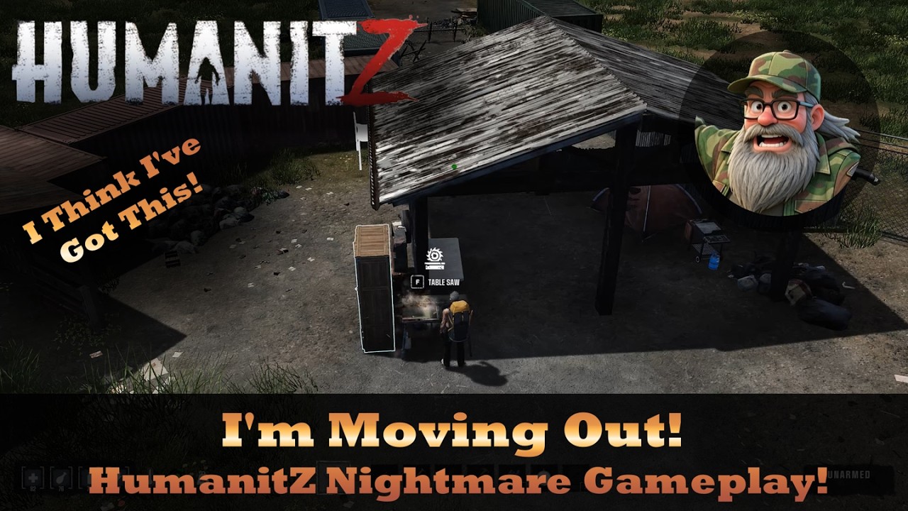 Moving Base Locations! HumanitZ 1 0 Nightmare Gameplay!