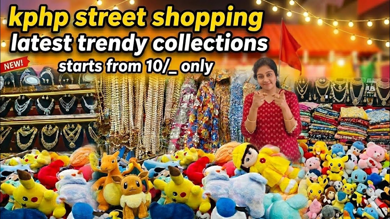 Kphb street shopping latest trendy collections ||#streetshopping#budgetfriendly#kphb#hyderabad