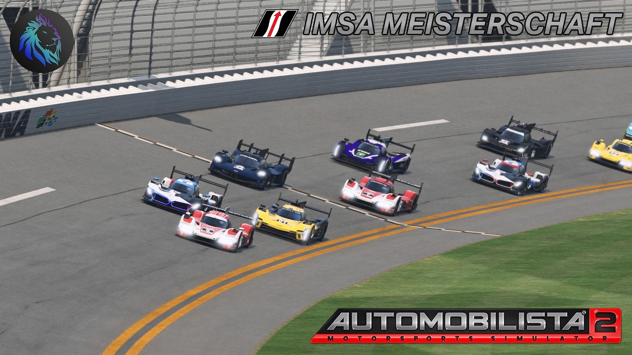 Automobilista 2 IMSA Koop Meisterschaft R3 Daytona - Rennen - 1 Stunde 40 Minuten