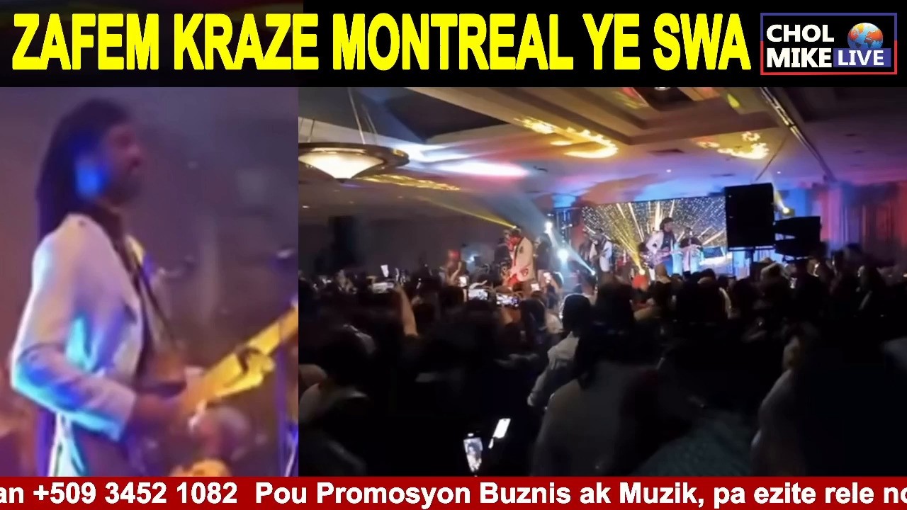 ZAFÈM KRAZE MONTREAL PLAT YÈ SWA, PANDAN ANPIL RUMÈ AP KOURI SOU RELASYON DENER AK REGINALD...