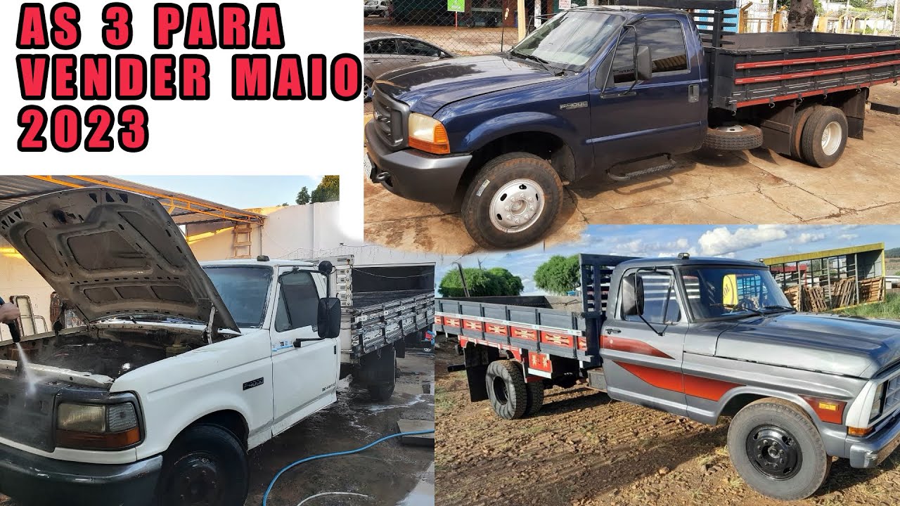 PARA VENDER 3 F4000 EM PERNAMBUCO E OUTROS , MAIO 2023
