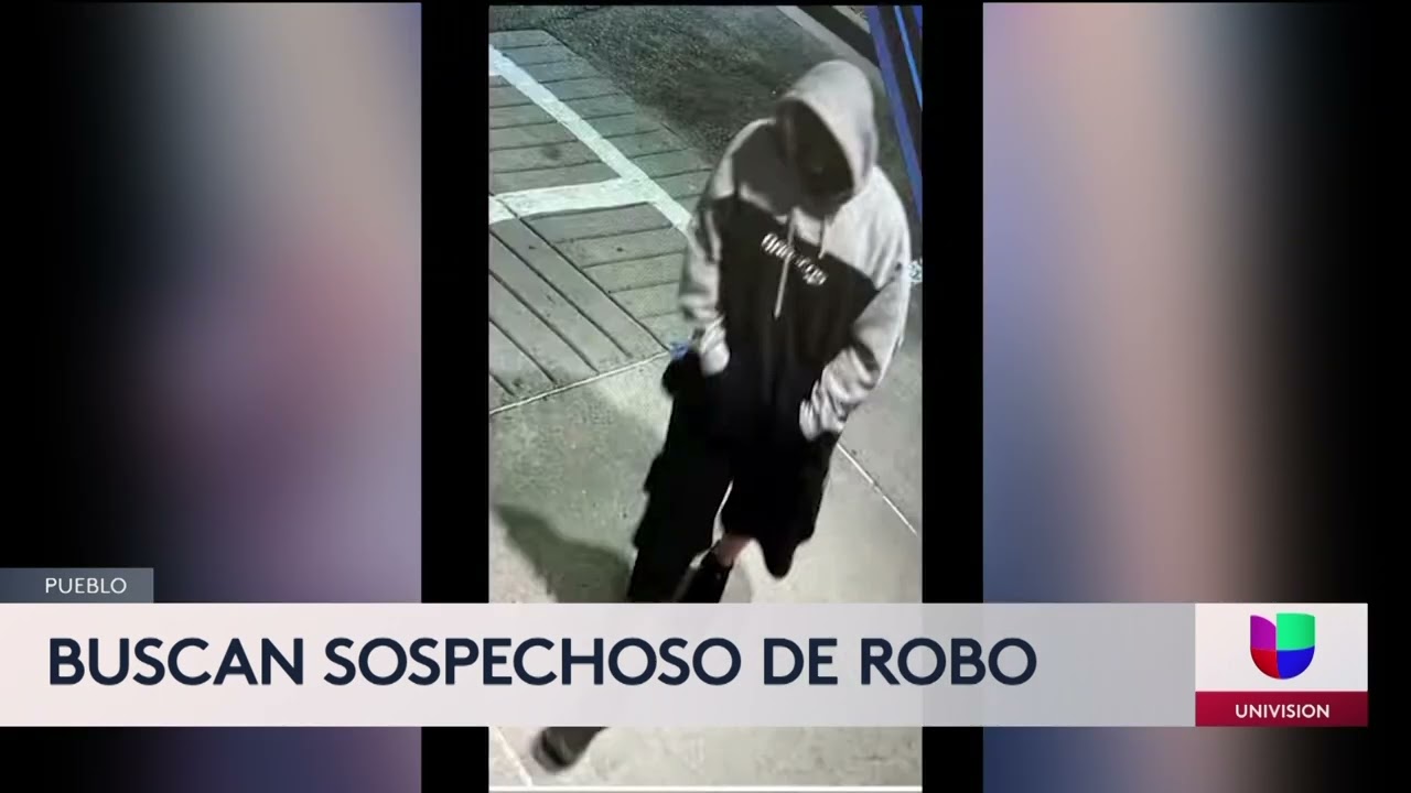 Este es el sospechoso de varios robos armados en Pueblo