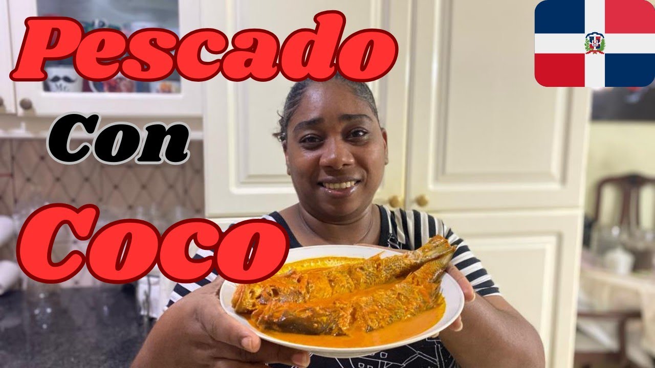 RICO PESCADO 🐟 CON COCO🥥🥥 AL ESTILO DOMINICANO🇩🇴🇩🇴🇩🇴