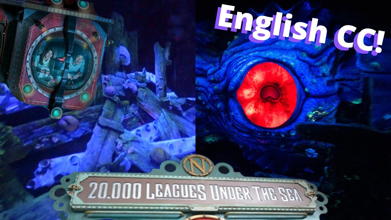 [2022] 20,000 Leagues Under the Sea (海底2万マイル) - ENG SUB - 4K 60FPS POV | Tokyo Disney Sea, Japan