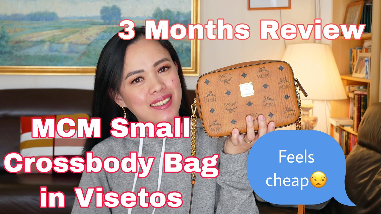 REVIEW MCM SMALL CROSSBODY CAMERA BAG IN VISETOS | WHAT FITS INSIDE | HARDWARE FEELS CHEAP😒