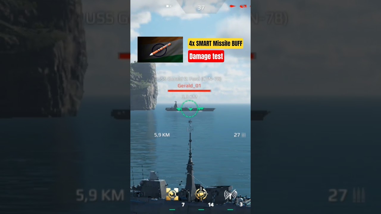4x SMART Missile BUFF Damage test 