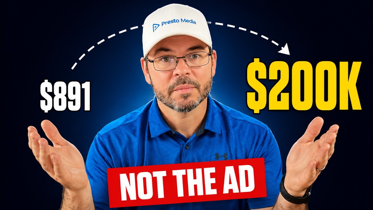 $891 Meta Ads &rarr; $200K Revenue | The Real Reason It Worked