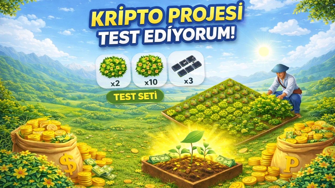🌱 Yeni Kripto Oyunu GrowTea ! Bitki Yetiştirip Hasat Topluyorum | Test Seti Aldım
