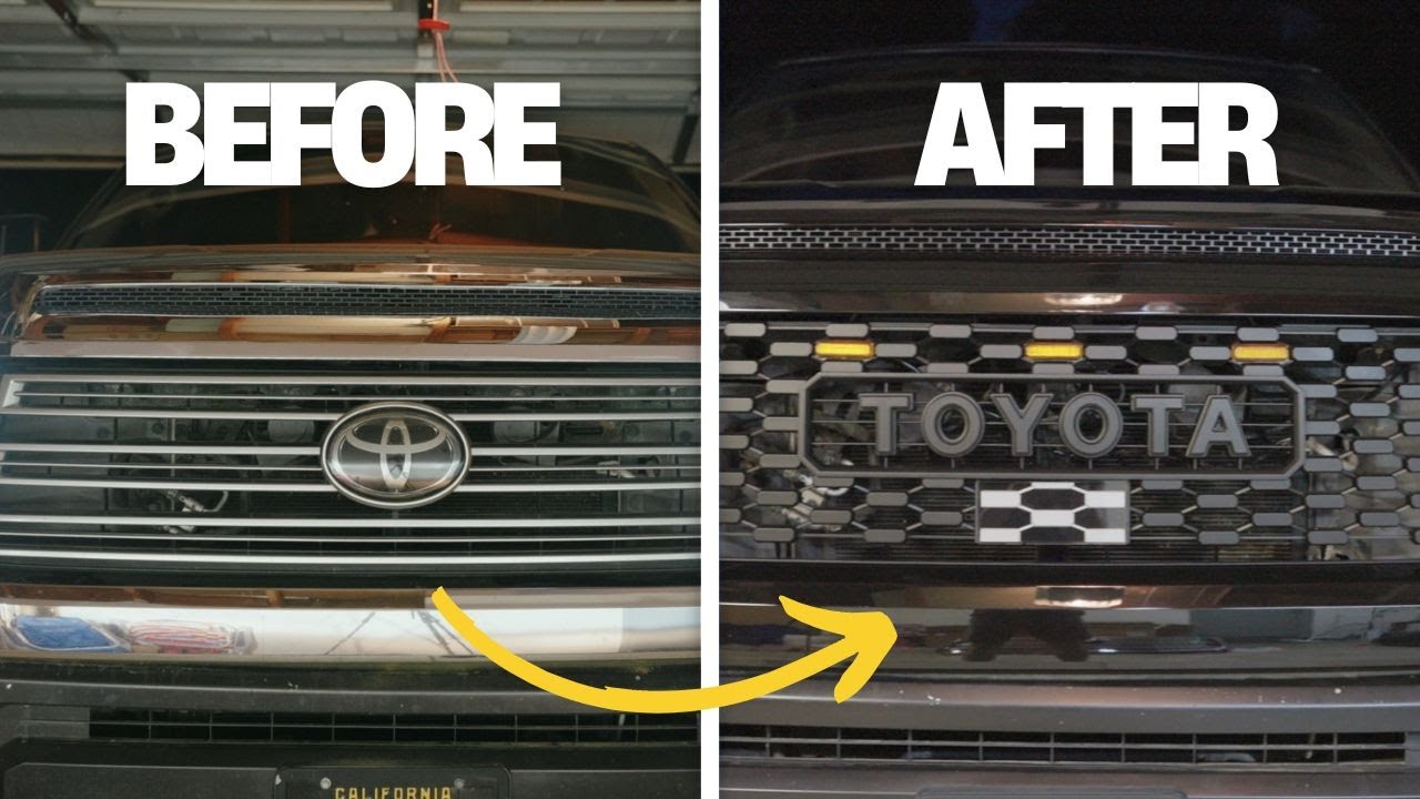 Как заменить и установить вставку решетки радиатора на Toyota Tundra | 2014-2021 | KOK Auto Parts