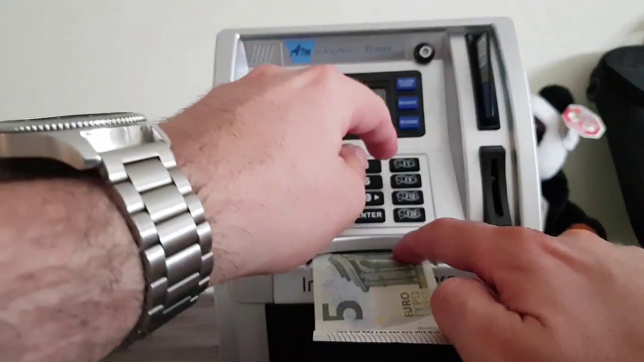 🐖🐖💰💰LA MEJOR HUCHA ELECTRÓNICA //Con ¡¡tarjeta de crédito!!