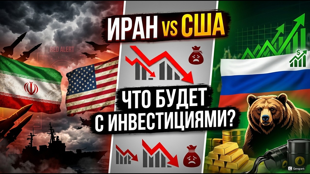 Почему рынок НЕ верит в долгий конфликт вокруг Ирана | Нефть, США и доллар