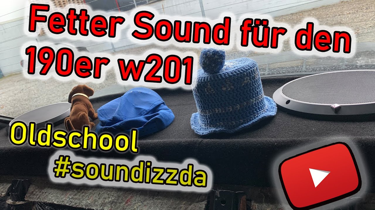 Mercedes 190er w201 Lautsprecher tauschen hutablage neu beziehen