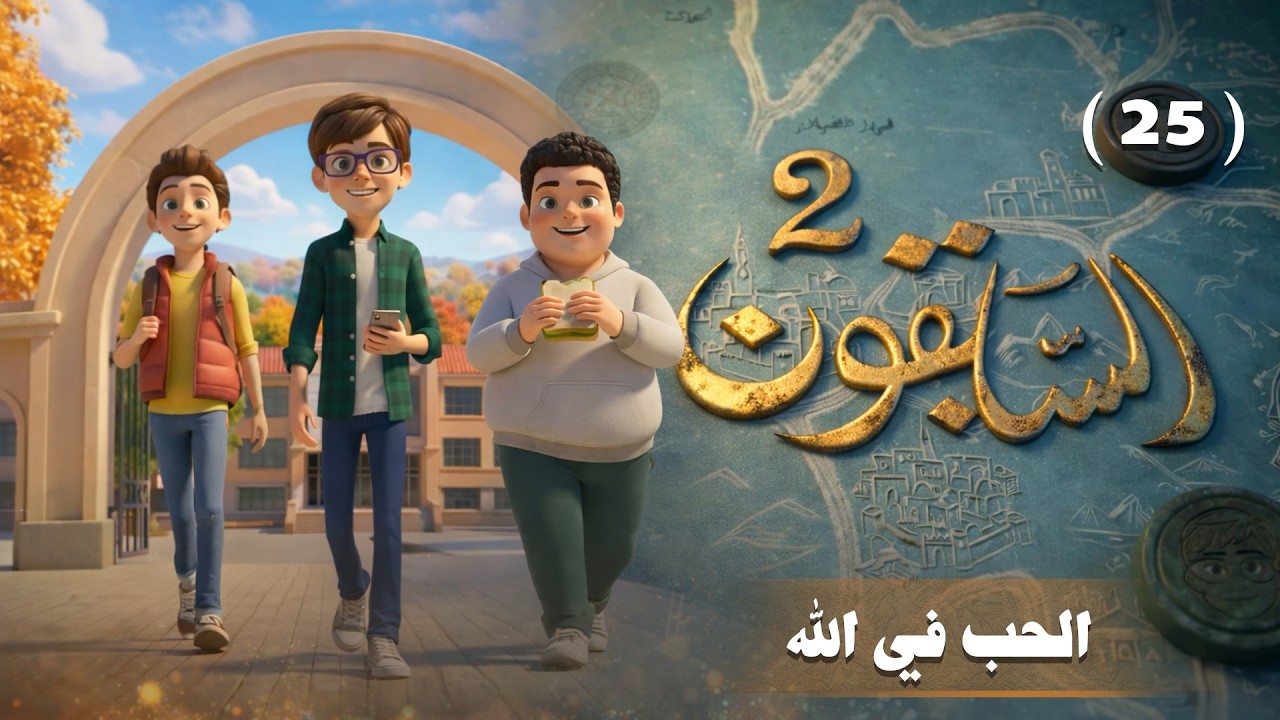 المسلسل الكرتوني السابقون الجزء الثاني | الحب في الله | الحلقة 25