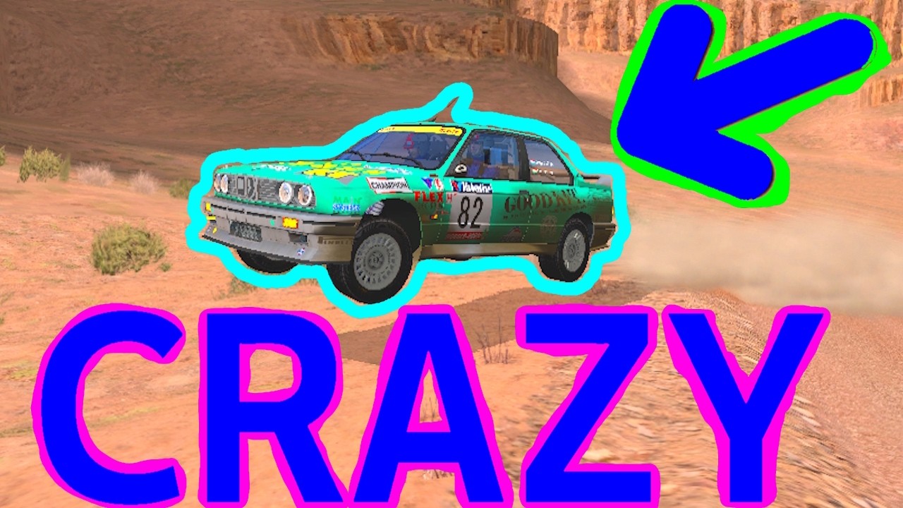 IDIOT vs BMW M3 E30 IN THE HARDEST RALLY SIM
