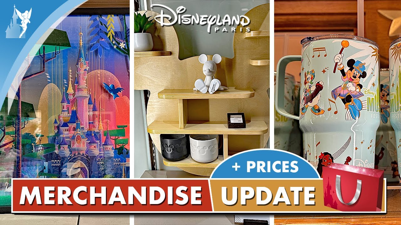 🛍 Disneyland Paris MERCHANDISE Update | April 2025 part 2