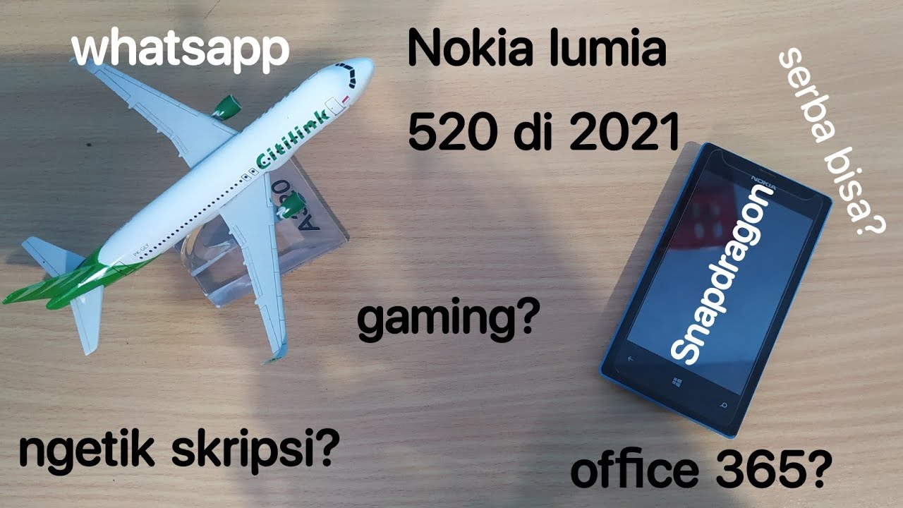 Menjajal Nokia lumia 520 di tahun 2021