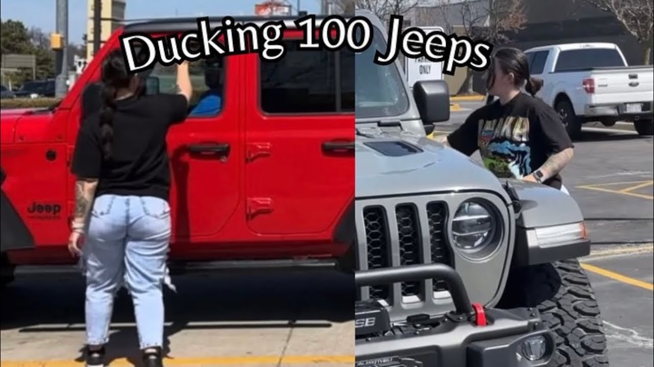 DUCKING 100 JEEPS!