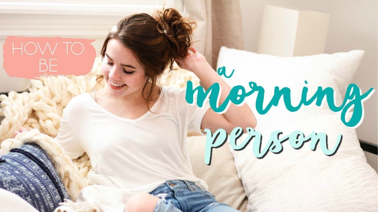 How to be a Morning Person for School - How to Wake up Happy