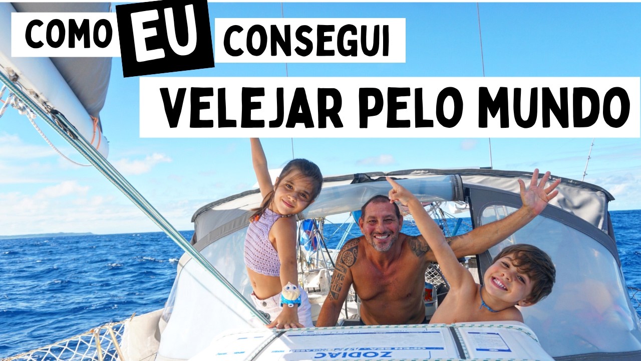 LARGAMOS TUDO para VELEJAR PELO MUNDO em fam&iacute;lia!! Como esse sonho se tornou realidade.