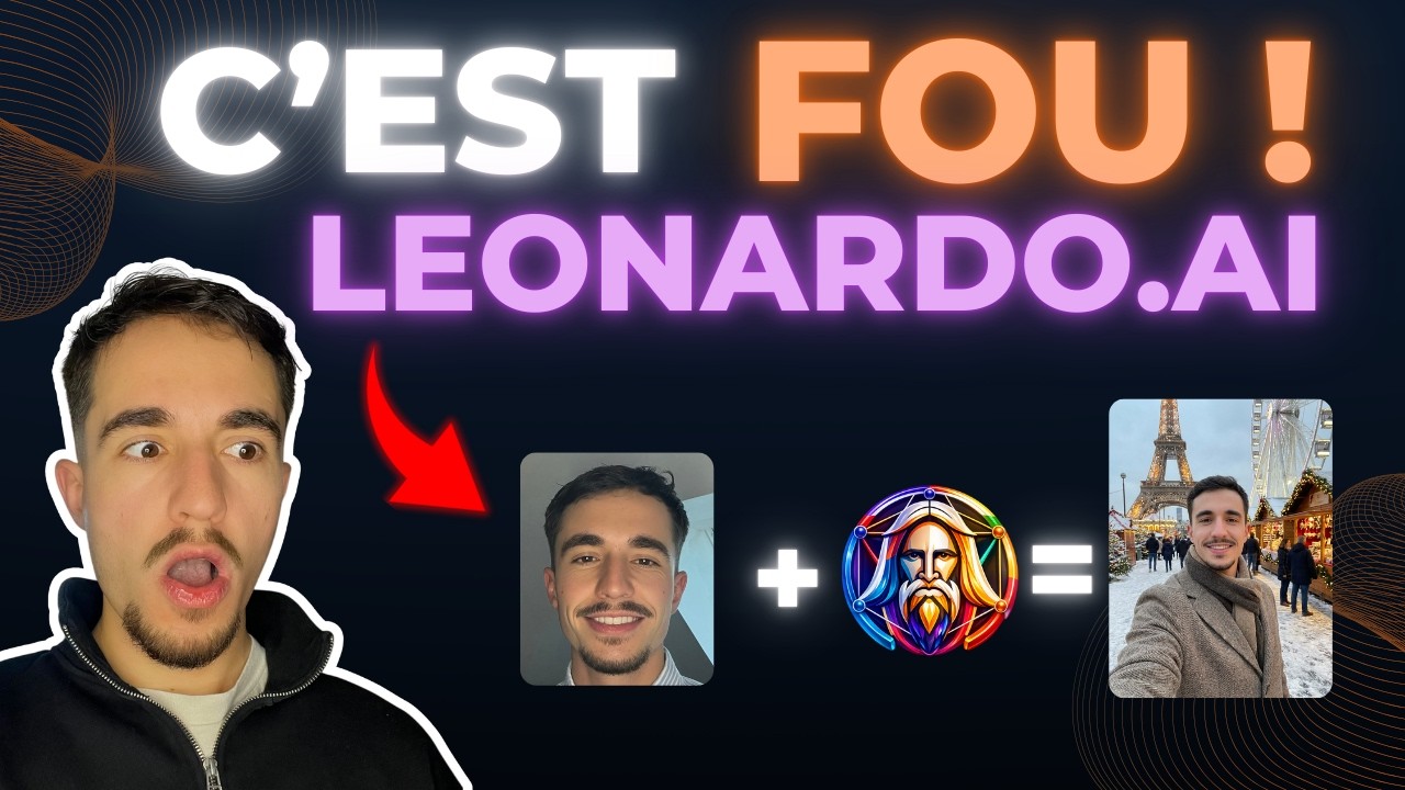 Leonardo.ai : CREER une IMAGE RÉALISTE à partir de TON VISAGE (TUTO)