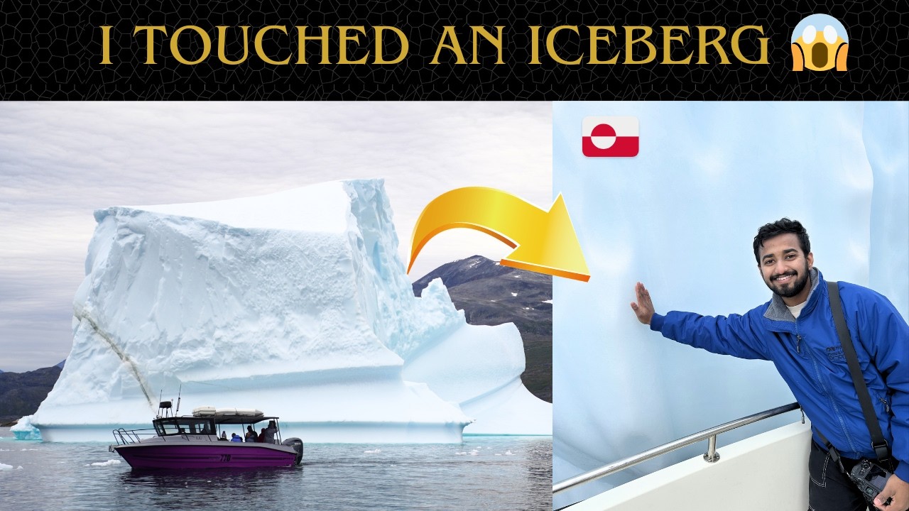 SURROUNDED BY ICEBERGS IN GREENLAND🇬🇱 | SAUMITRA MONDKAR VLOGS