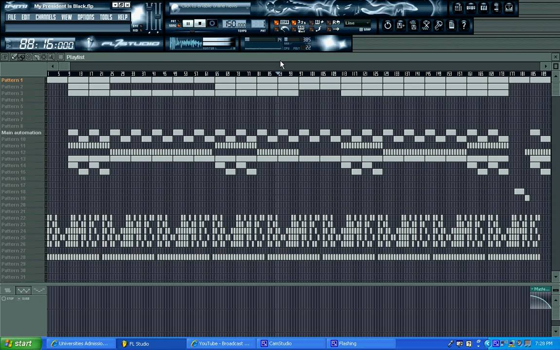 Young Jeezy ft. Nas - My President Is Black Remake In Fl Studio By BballAUS