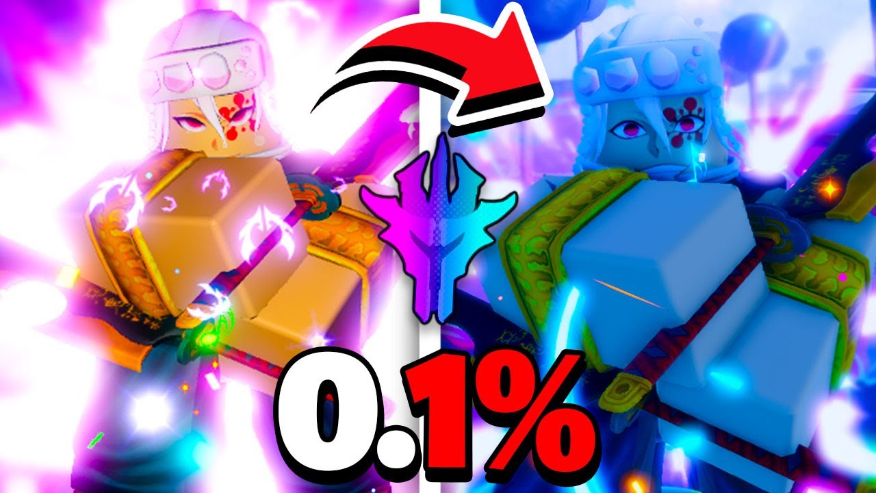 I Evolved 0.1% TENGEN Uzui On Anime Vanguards...HES OP