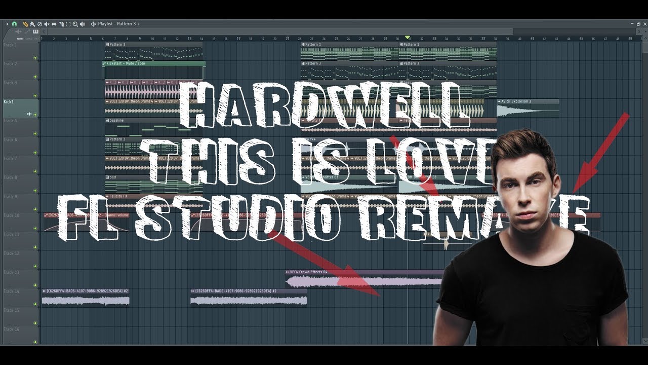 Hardwell - This Is Love (FL Studio Remake) [FREE FLP]