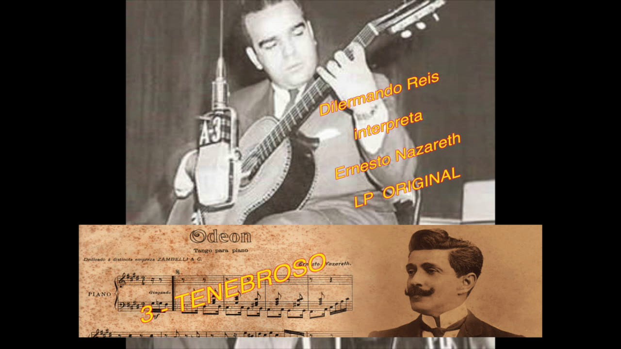 Dilermando Reis Homenagem a Ernesto Nazareth LP Original Completo.