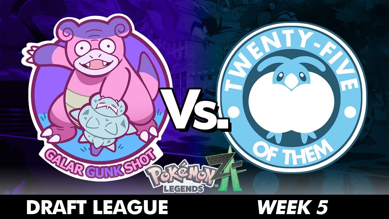 Miloni (Galar Gunk Shot) Vs. Fir (25 of Them) - Week 5 Pokémon Legends: Z-A Draft League