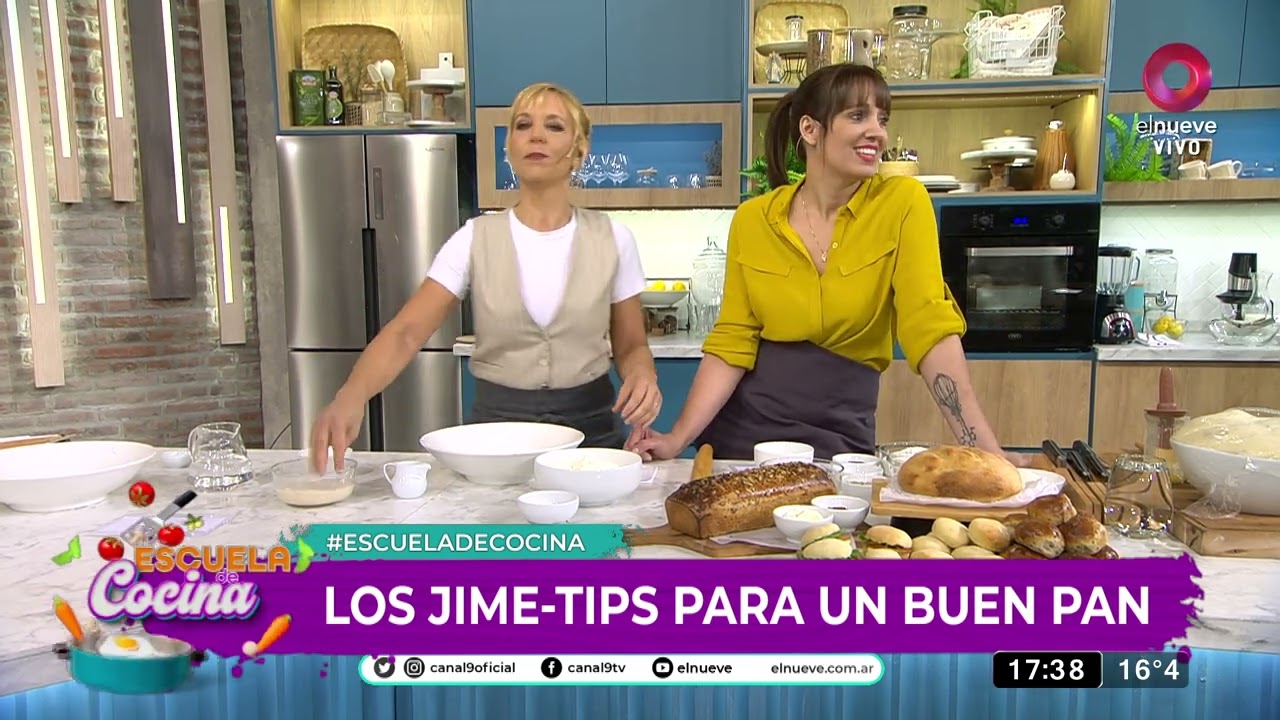Escuela de Cocina: Aprendé a preparar pan casero | Programa del 5 de junio de 2023