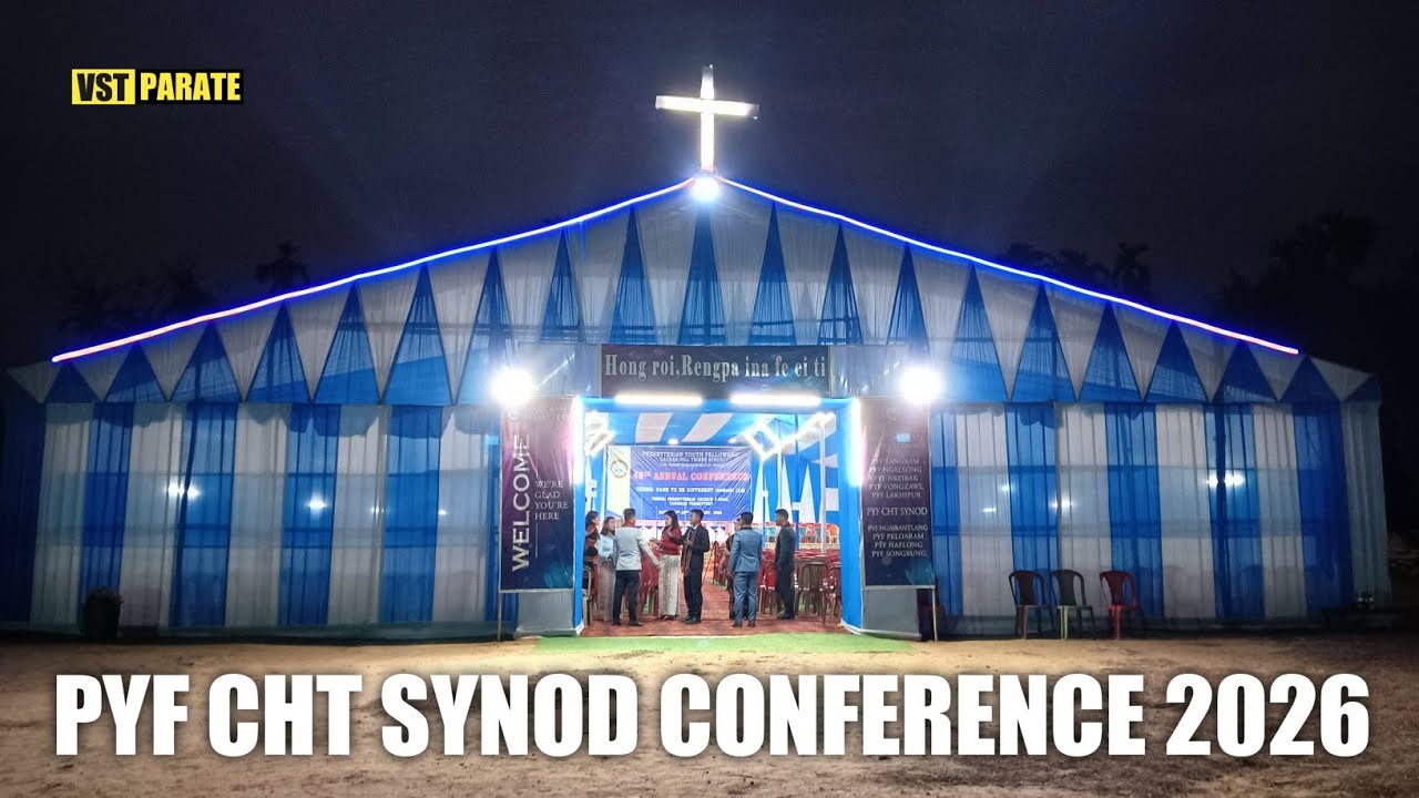 PYF CHT Synod 45ᵗʰ Annual Conference 2026 #venue PC P.Zoar(ditokchera) Vst Parate #vlog🔥