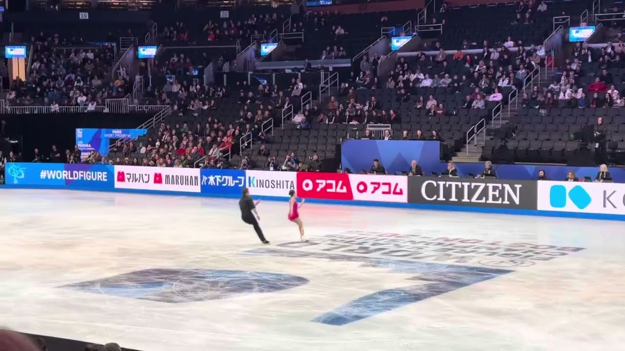 Lia Pereira/Trennt Michaud - 2025 World Figure Skating Championships - Pairs Short