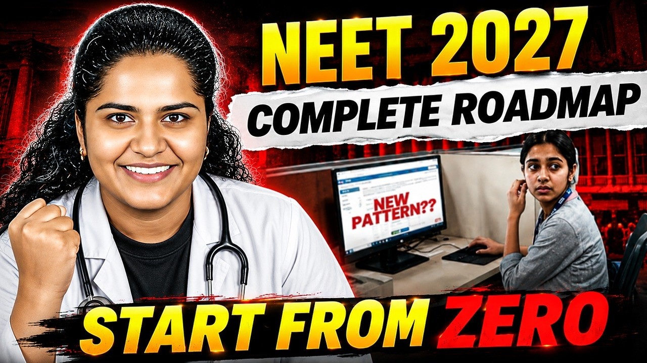 🚀 NEET 2027 Complete Roadmap | Start From Zero & Crack NEET in First Attempt | by Premila Mam