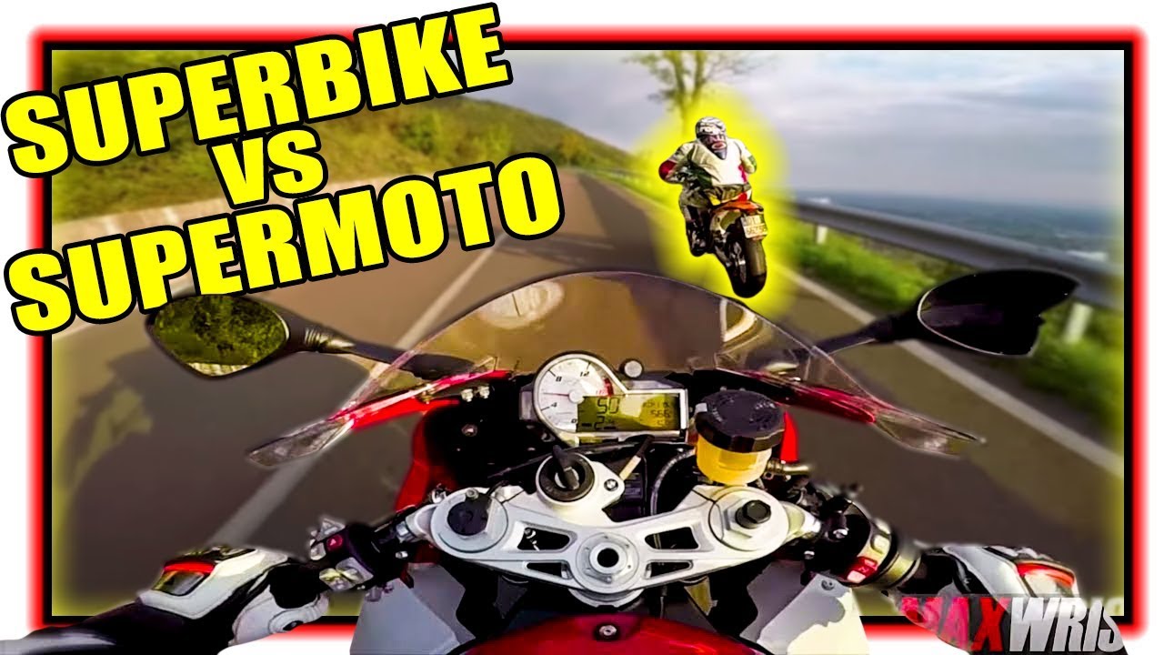 #TBT RAW MaxWrist S1000RR vs Supermoto HEAVY TRAFFIC