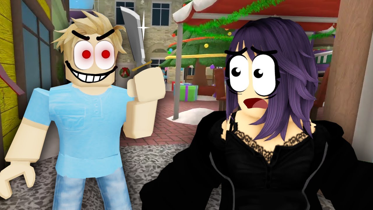 A VERY WINTERY MURDER MYSTERY... with Chad!! | Roblox MM2