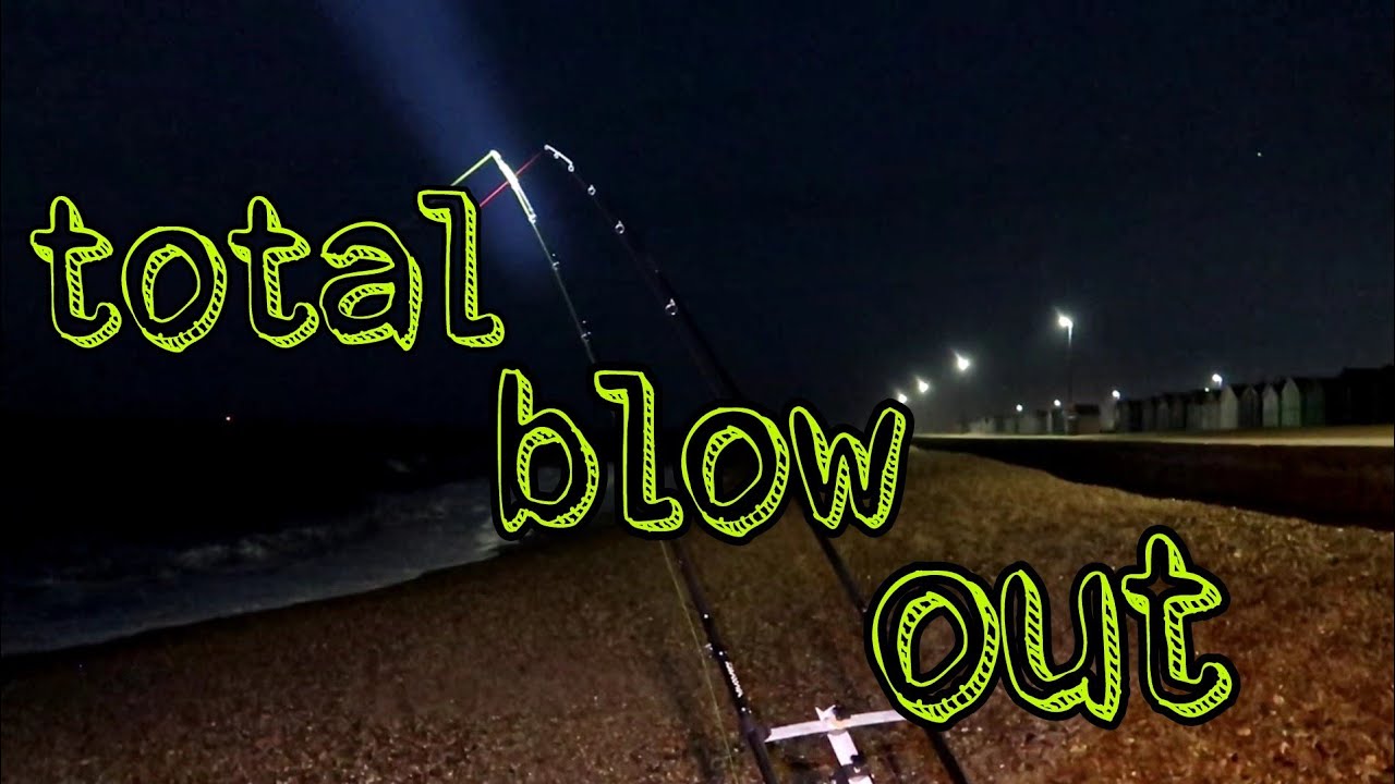 BEACH fishing NIGHT suffolk... and giveaway news