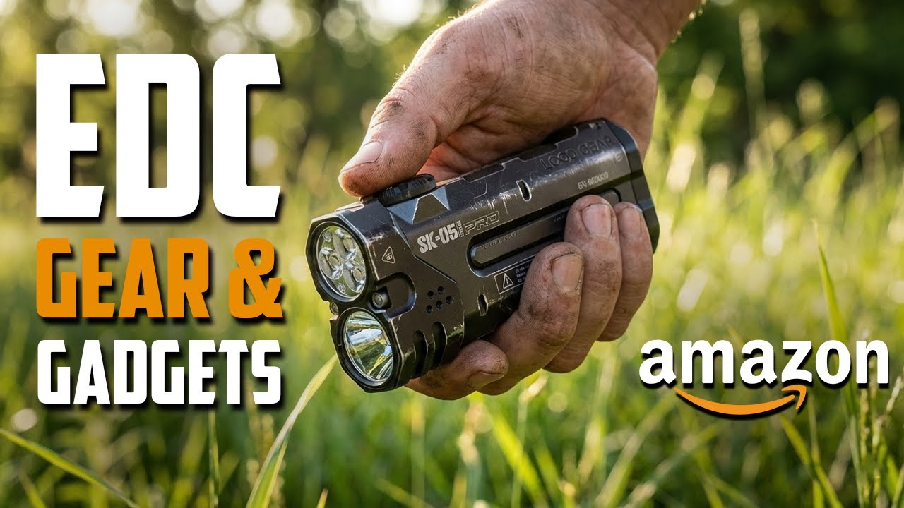 24 Must-Have EDC Gadgets on Epic Early New Year Deals from Amazon!