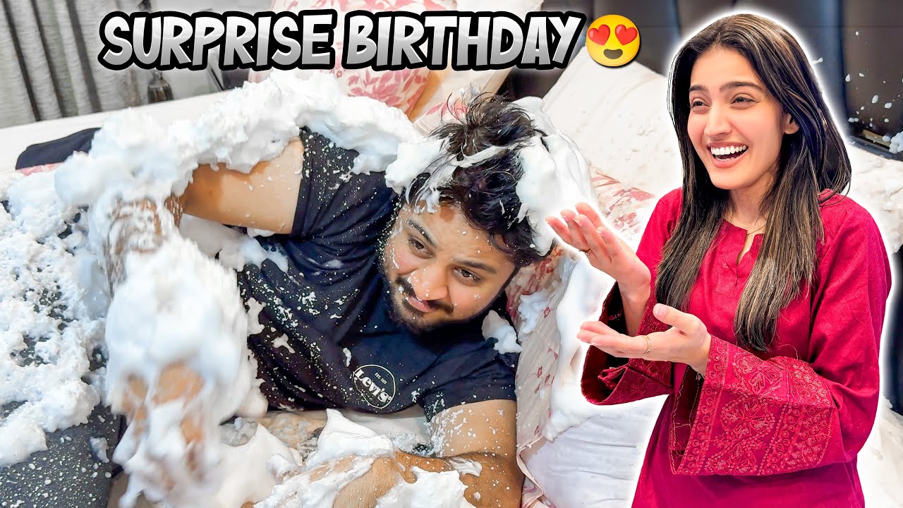 AREEB KI SURPRISE BIRTHDAY ♥️ | Special Gifts Ready Ker Liye 😂