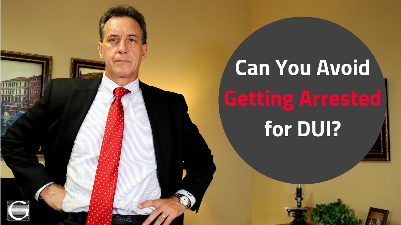 If You Get Stopped, Are You Getting Arrested for DUI?