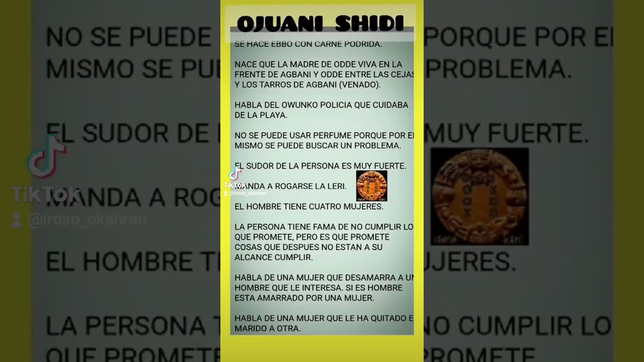 ODU DE IFA OJUANI SHIDI